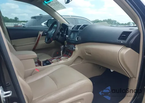 2012 Toyota Highlander Limited V6 z USA, uszkodzony, nr VIN 5TDYK3EH5CS087859